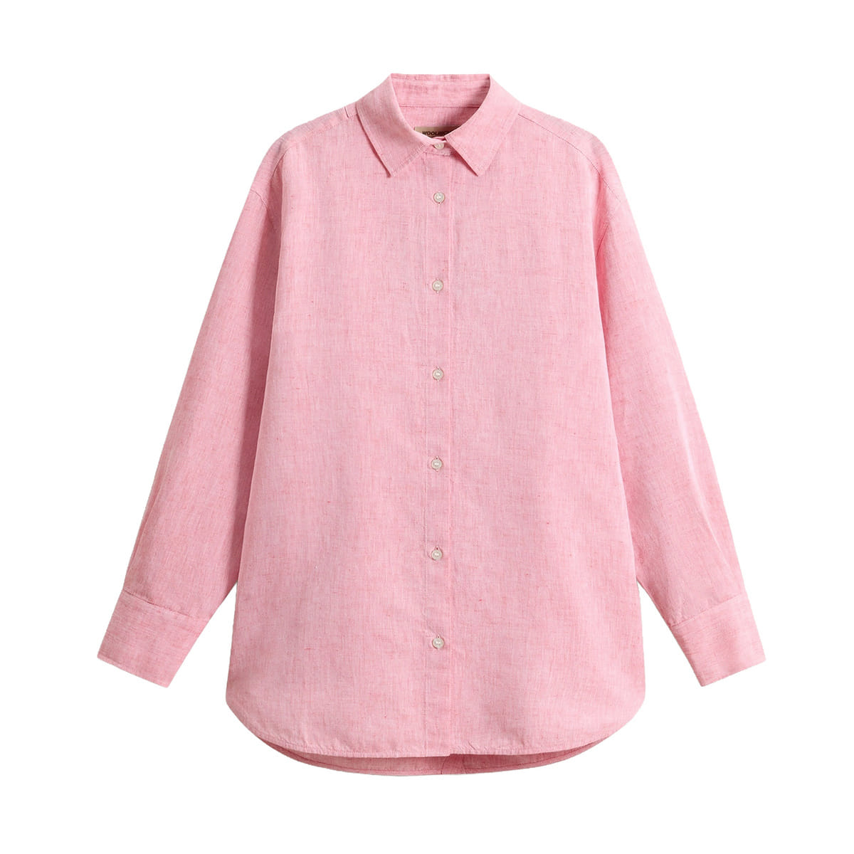 CAMICA IN COTONE LINO BOYFRIEND FIT DONNA