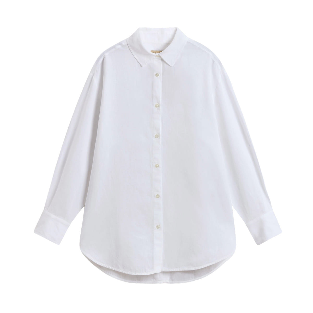 CAMICA IN COTONE LINO BOYFRIEND FIT DONNA